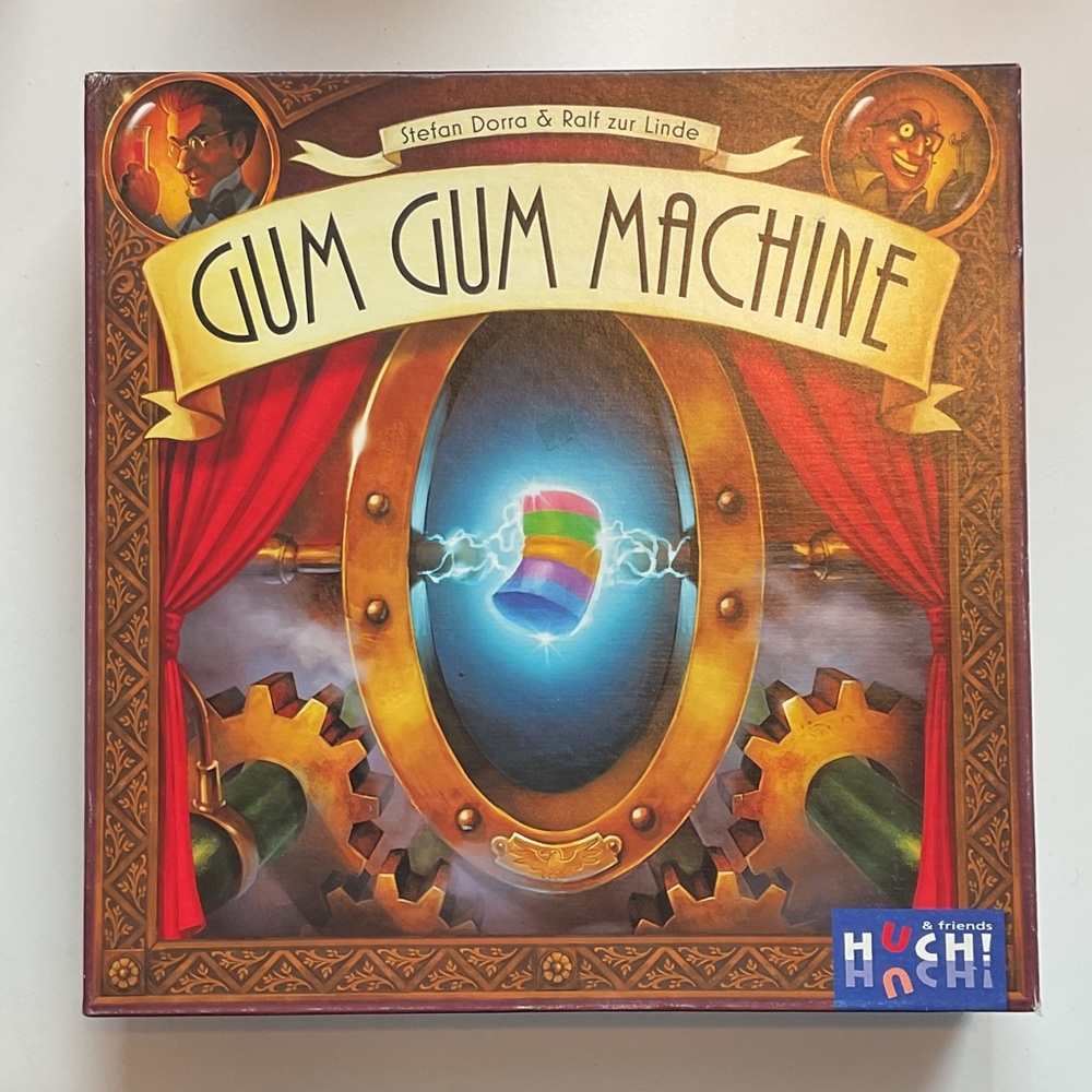 Gum Gum Machine Board Game - Multicolor